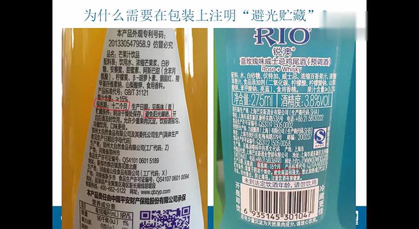 7 食品和飲料的光穩定性測試
